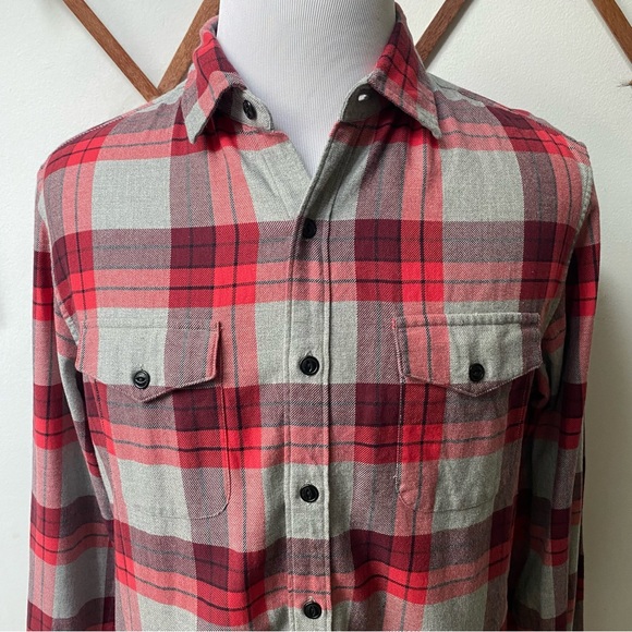 Bonobos Plaid Flannel Button Down Shirt - Picture 2 of 12